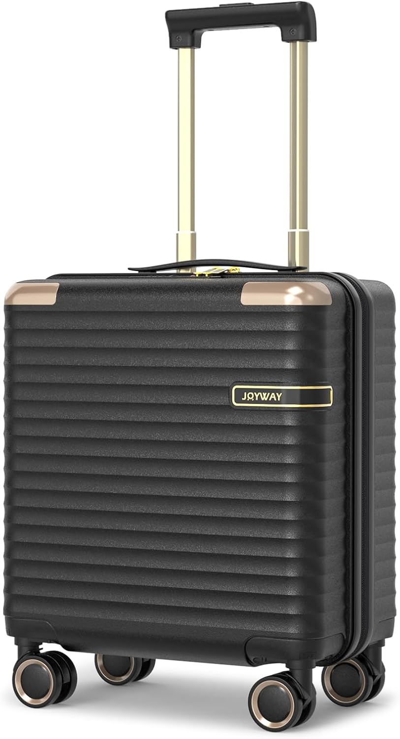 Joyway Carry on Luggage Airline Approved with TSA Lock, Hard Shell 18 Inch Travel Carry-on Suitcase with Spinner Wheels