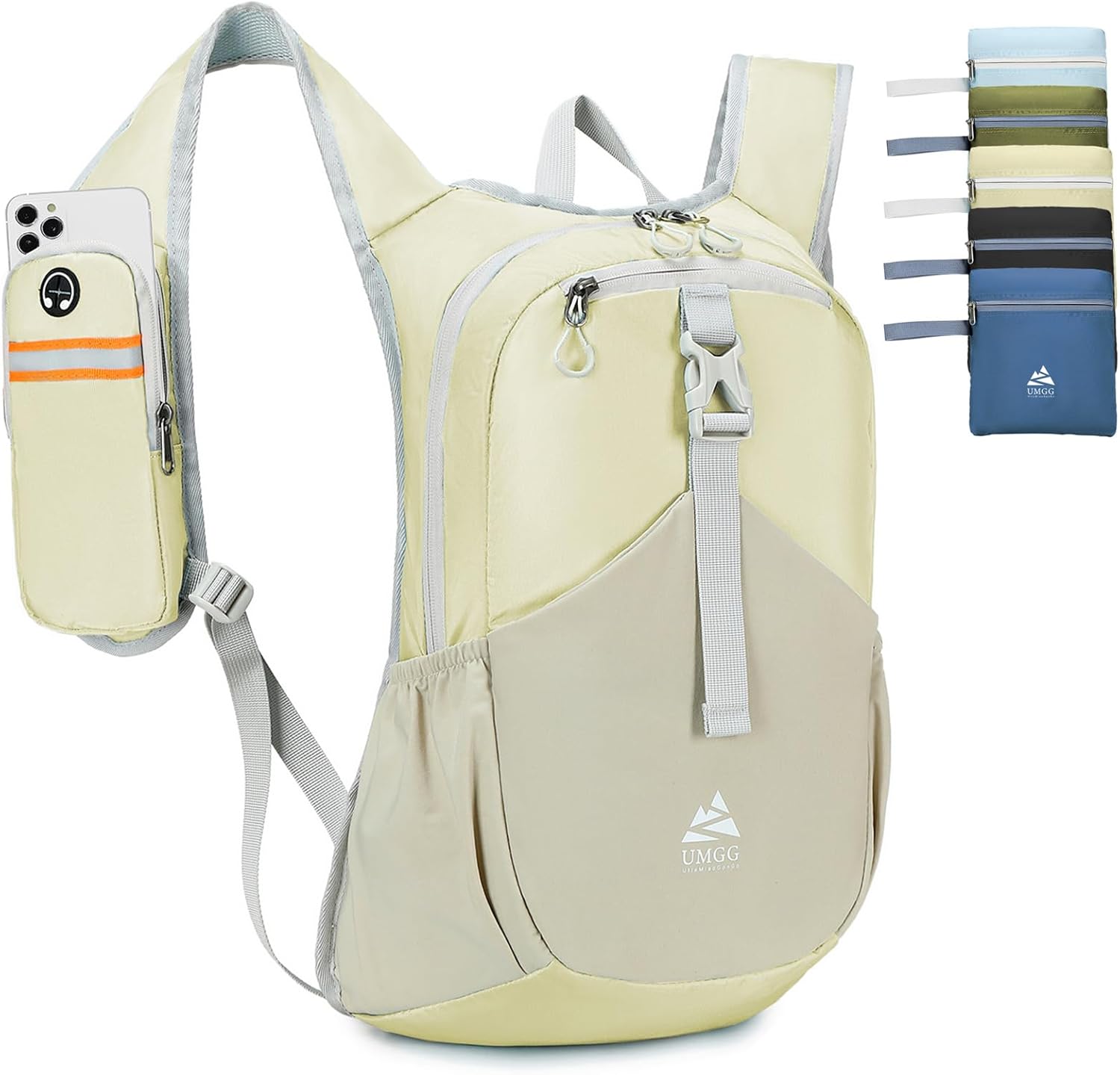 15L Small Hiking Backpack for Men Women Lightweight Packable Backpack Foldable Casual Daypack for