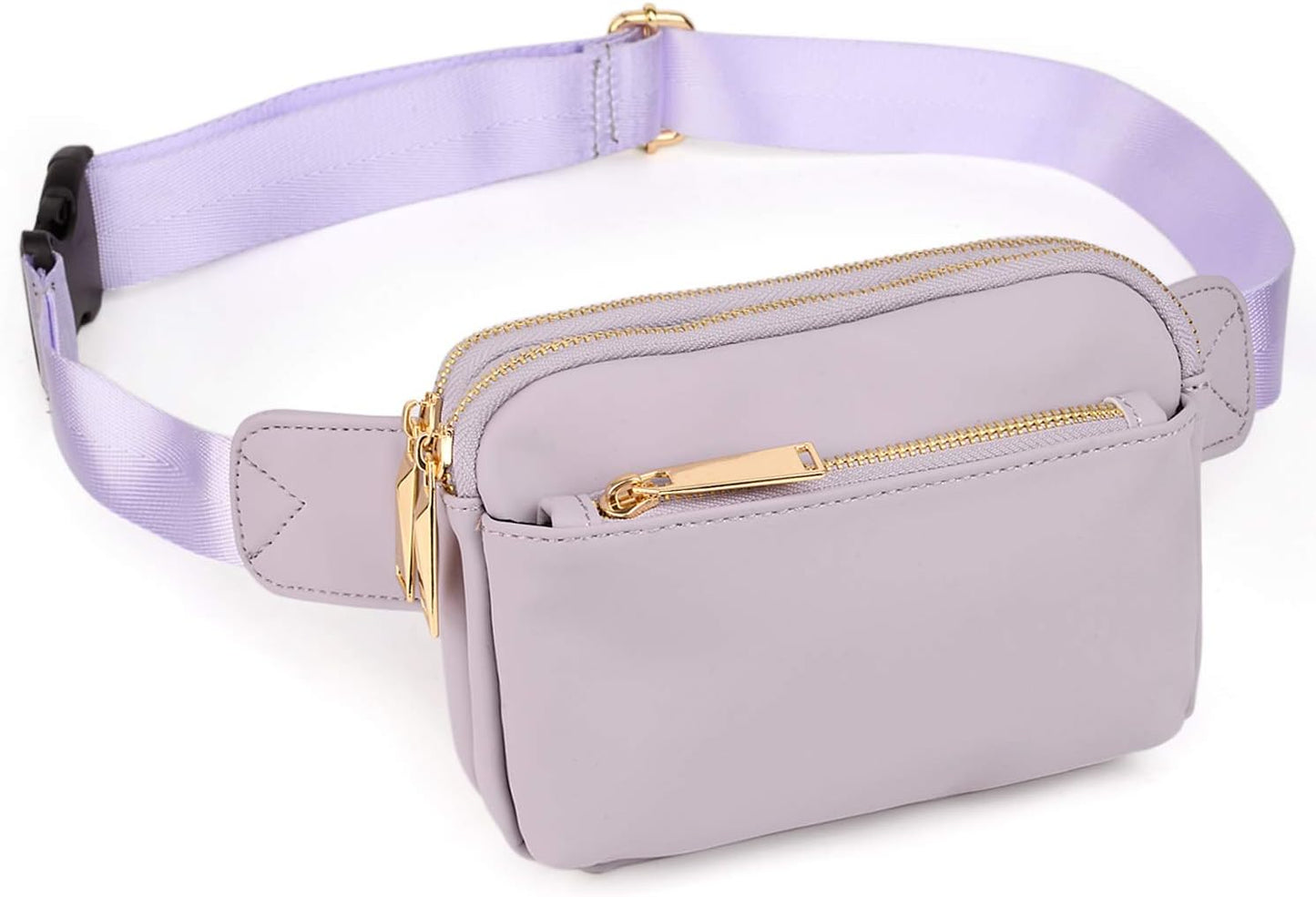 UTO Fanny Pack for Women Crossbody Trendy Fashion Belt Purse Chest Waist Hip Bumbag for Outdoor Shopping Travel Hiking