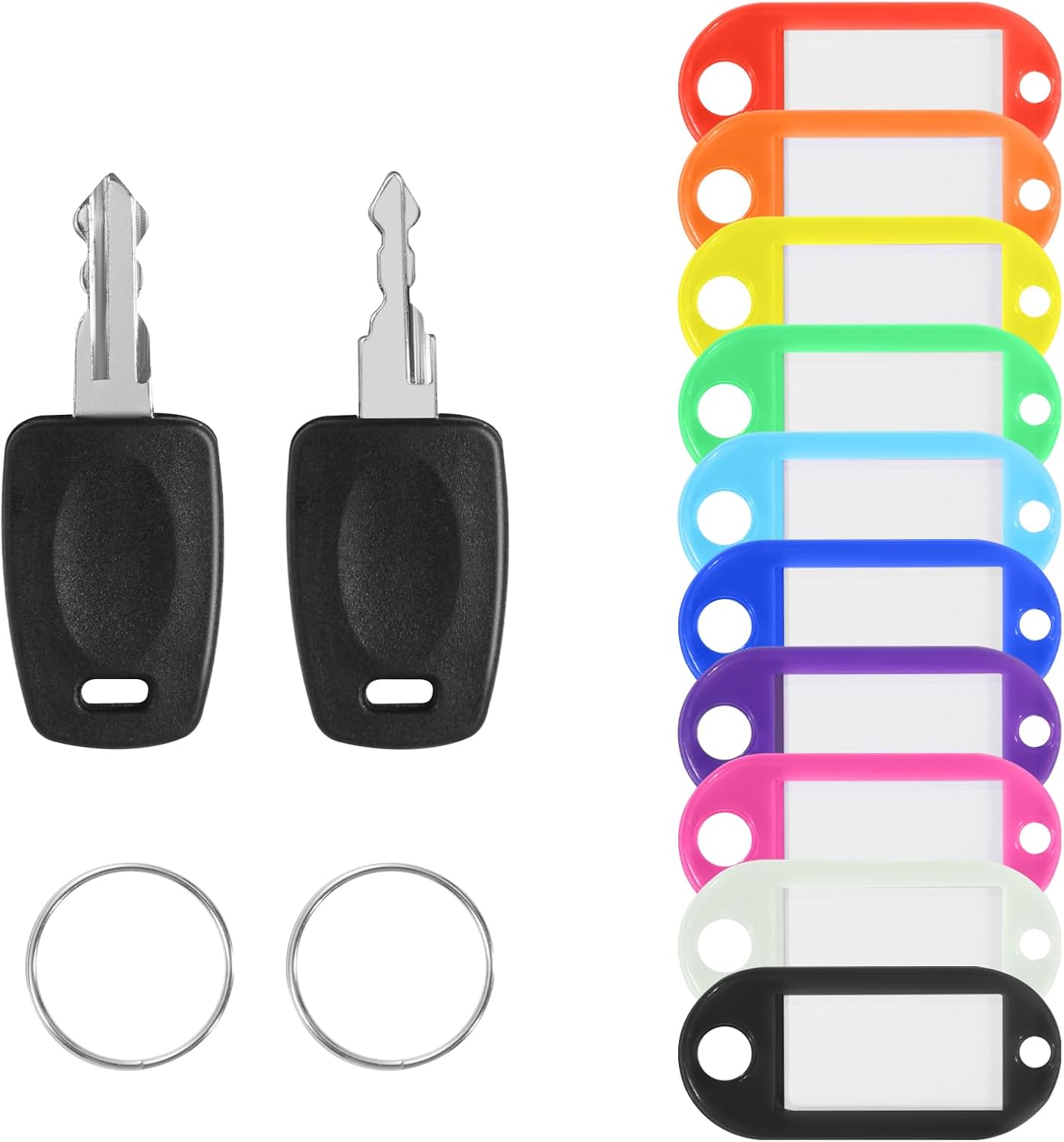 TSA Key，Travel Sentry Approved 007 002 Universal Lock Key Master Suitcase Keys with for Forgotten Password Combinations of Luggage Locks Password Combination Forgetting Solution (Two Random Colors)