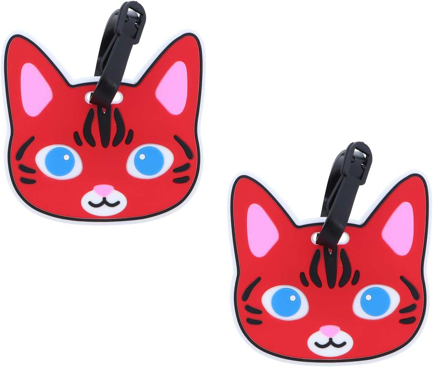 Animal Luggage Tags Cute Suitcase Labels (Set of 2)