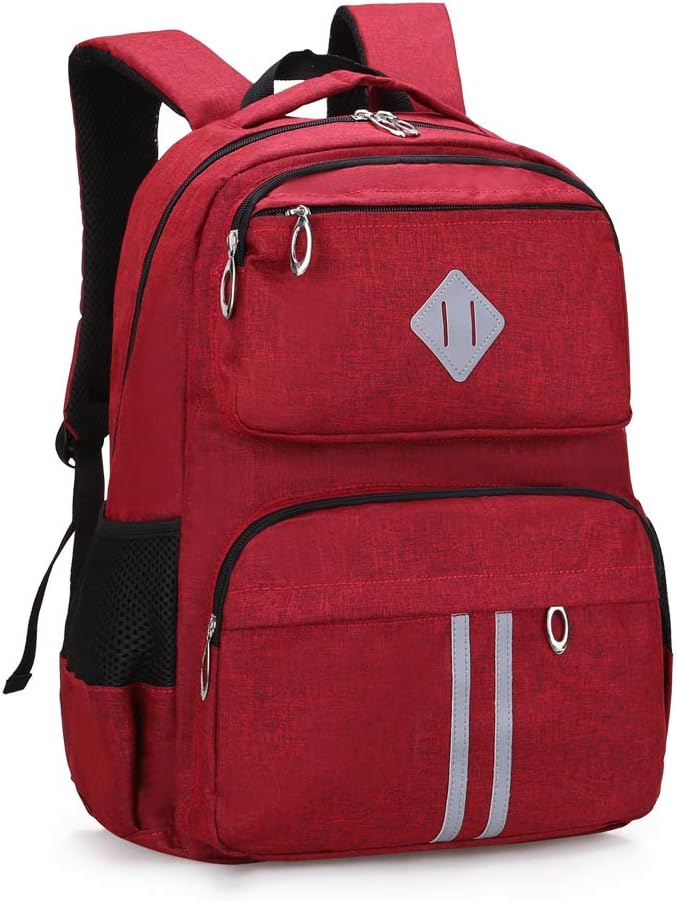 HOPYOCK-Kids Backpacks for Boys and Girls,Multi-Pocket Elementary and Middle School Backpack with Reflective Design,School Bags Fit for 6-16 Years Old