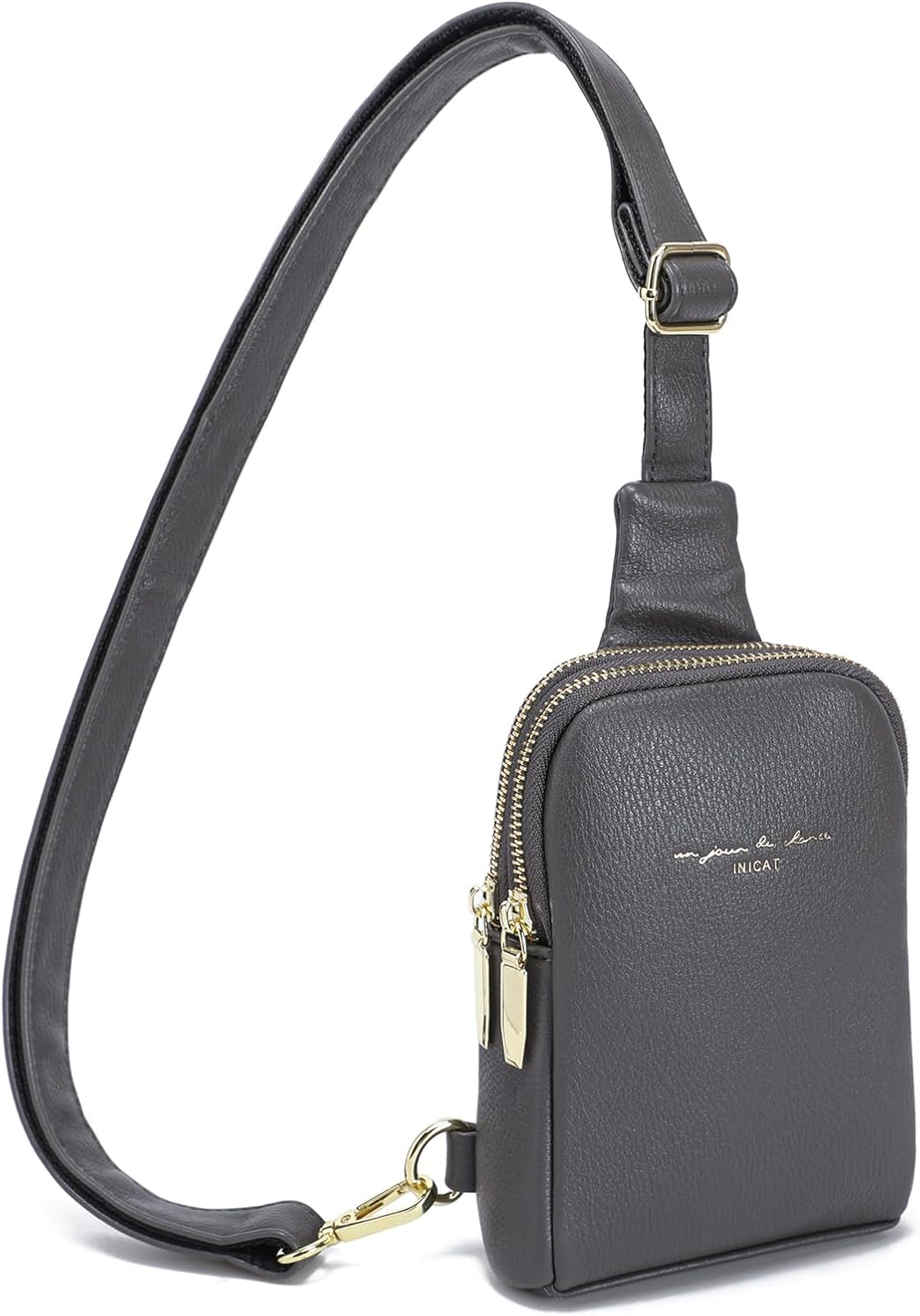 INICAT Travel Small Sling Bag Faux Leather Crossbody Bags Women Cross Body Bag Purses for Woman