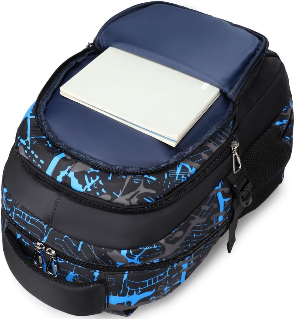 Boys Backpack for Elementary Kids Bookbag Middle School Bags Heavy Duty Soccer Laptop Durable