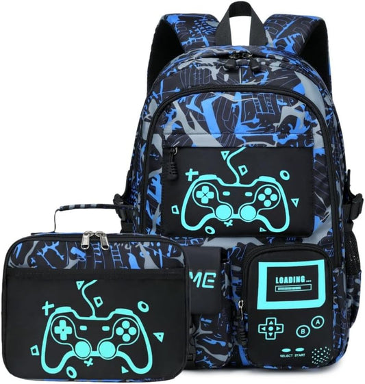 Boys School Backpack Kids Bookbag Elementary Middle Durable Waterproof Bags