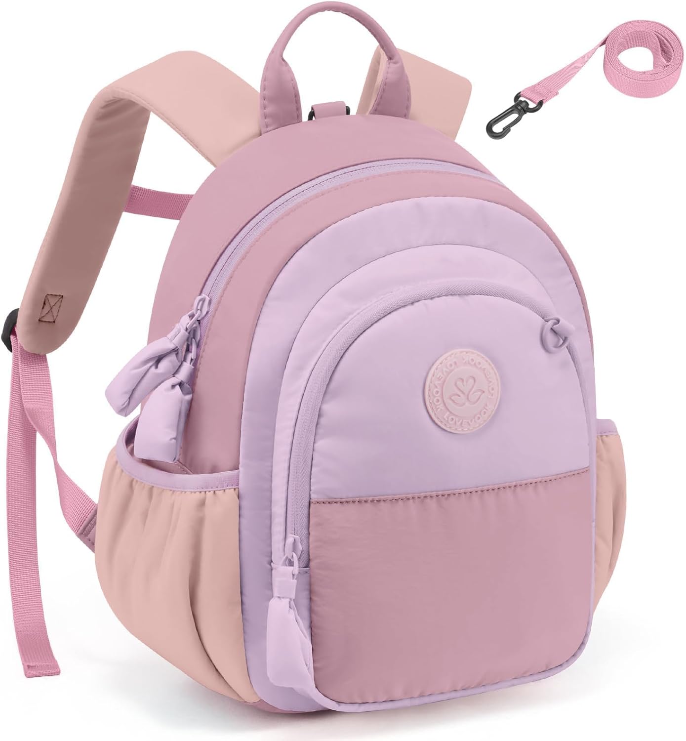 LOVEVOOK Toddler Backpack for Boys Girls 2-4,Puffer Kids Backpack for Preschool,Mini Cute Bookbag for Elementary,Daycare Bag