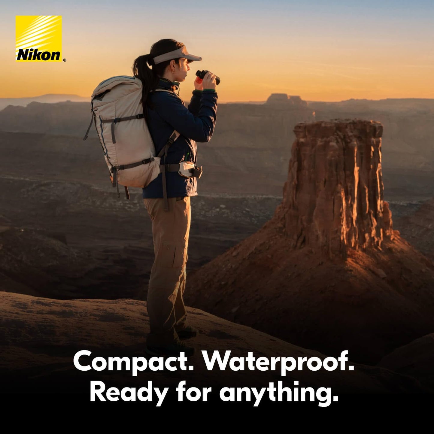Nikon Trailblazer II 8x25 | Ultra-Compact Waterproof and Fogproof Travel Binoculars with