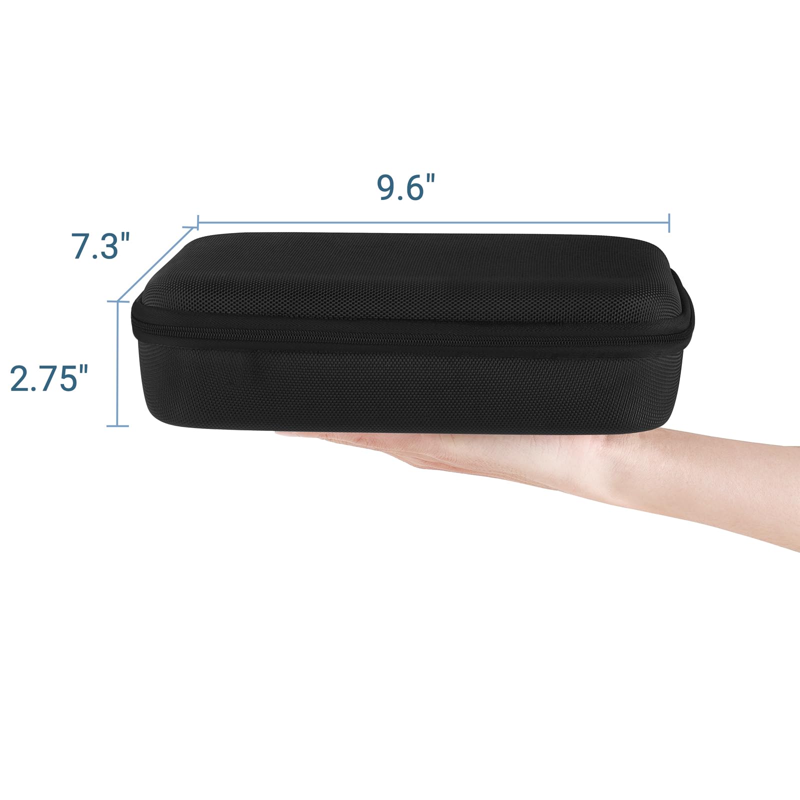 Mkono Travel Sunglasses Case Glass Organizer Multiple Pairs Adjustable Slot