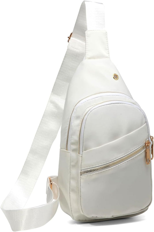 EVANCARY Small Sling Bag for Women Men, Sling Backpack Chest Daypack Crossbody Bag for Travel Outdoor Hiking