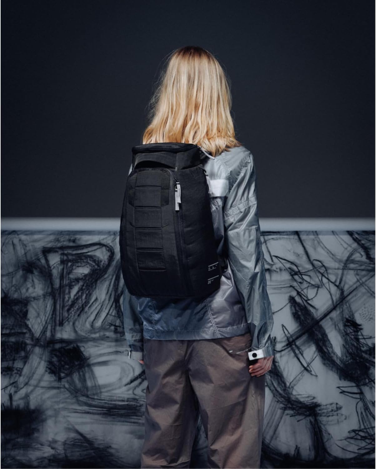 Charcoal Grey 20L Hugger Backpack by DB Journey