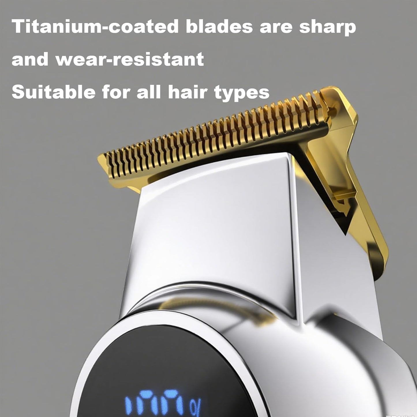 Electric Body Hair Trimmer for Men: Ball Trimmer Pubic Hair Groomer Cordless Rechargeable Shaver Clipper Razor with LED Lighting Razor Portable Body Grooming Travel for Him Dad（Blue）