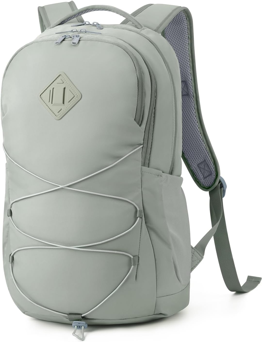 WANDF 15.6-Inch Laptop Backpack for Women, Travel Backpack Water-Resistant Lightweight College Backpack for Work Casual Business Weekender (Green)