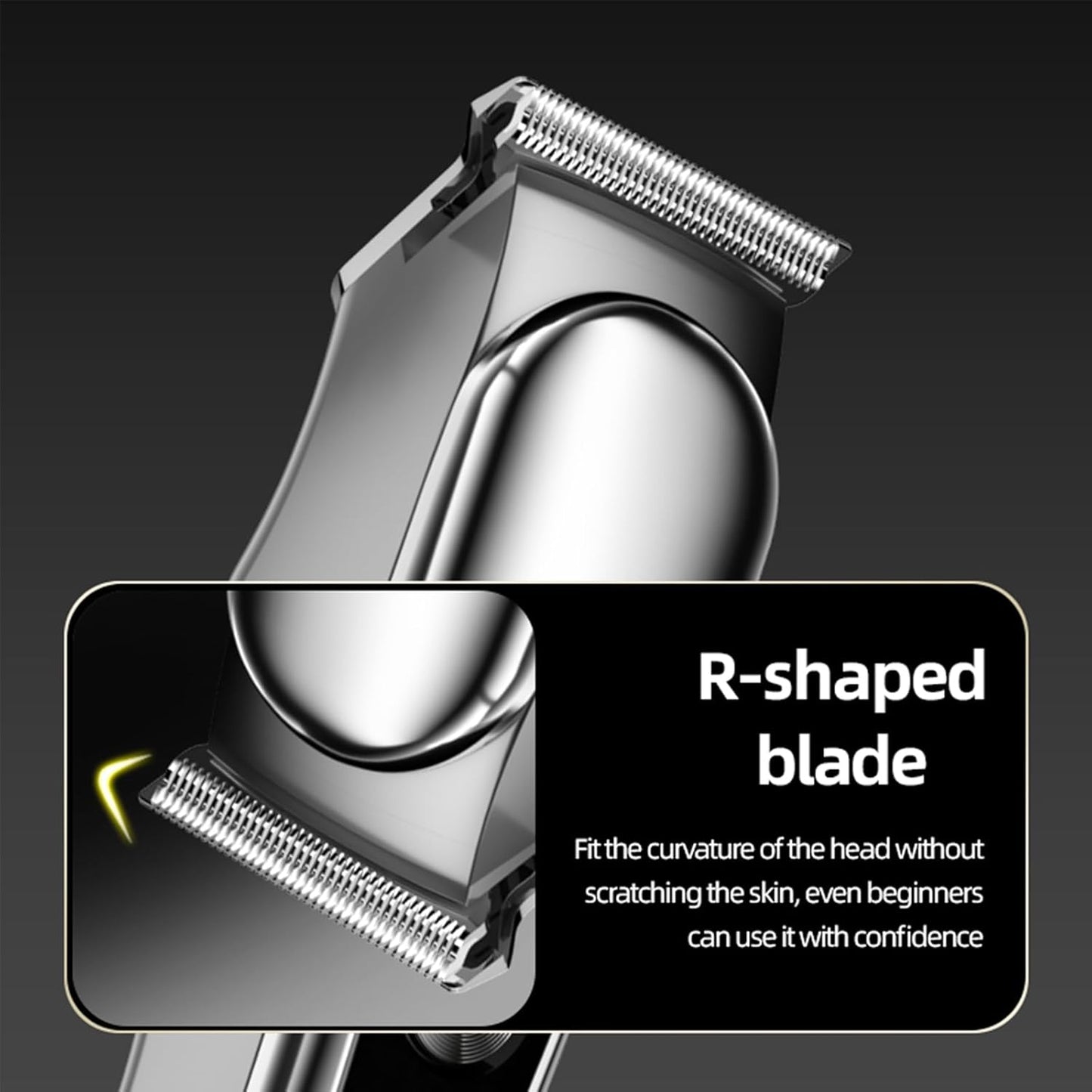 Head Shavers for Bald Men Ball Trimmer Pubic Hair Groomer Cordless Rechargeable Shaver Clipper Razor with LED Lighting Razor Portable Body Grooming Travel for Him Dad（Silver）
