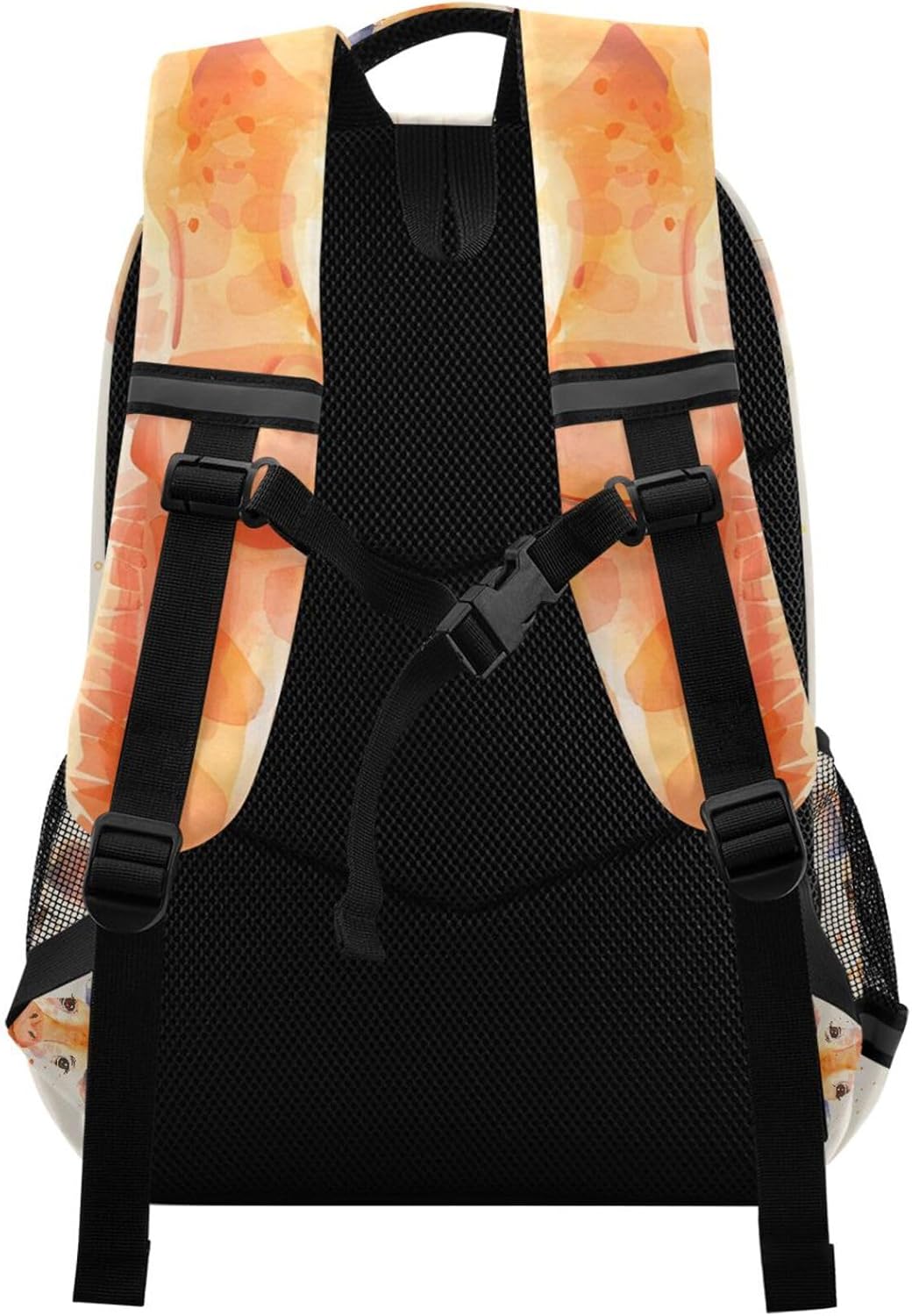 Giraffe Brown Backpack for Boys Girls Elementary School Bag Kids Bookbag Travel Rucksack