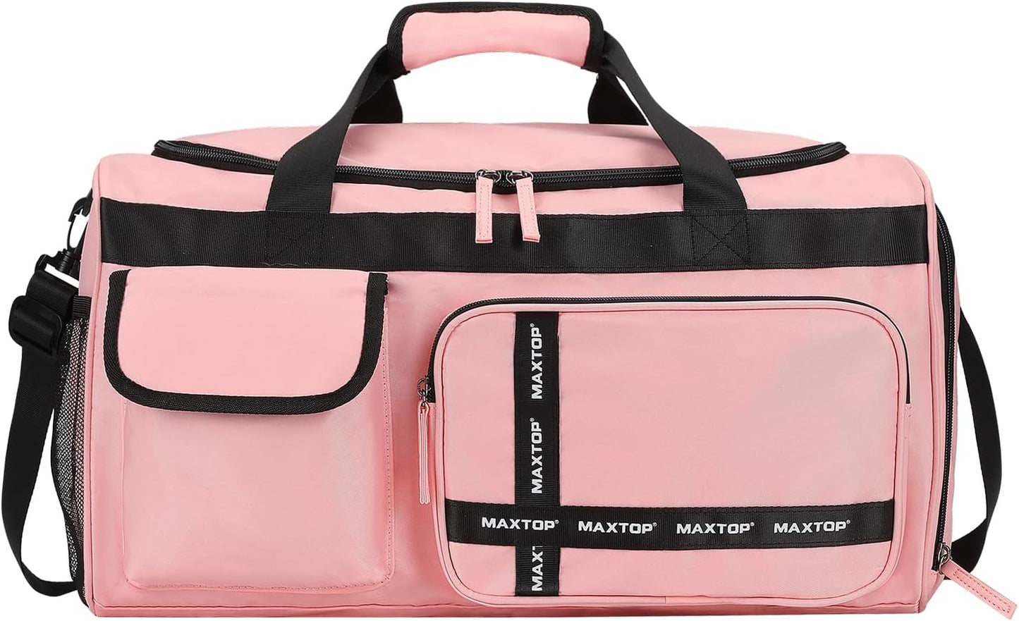 MAXTOP Gym Bag for Women Men Travel Duffle Bag Large Capacity Carry On Weekender Overnight Bag With