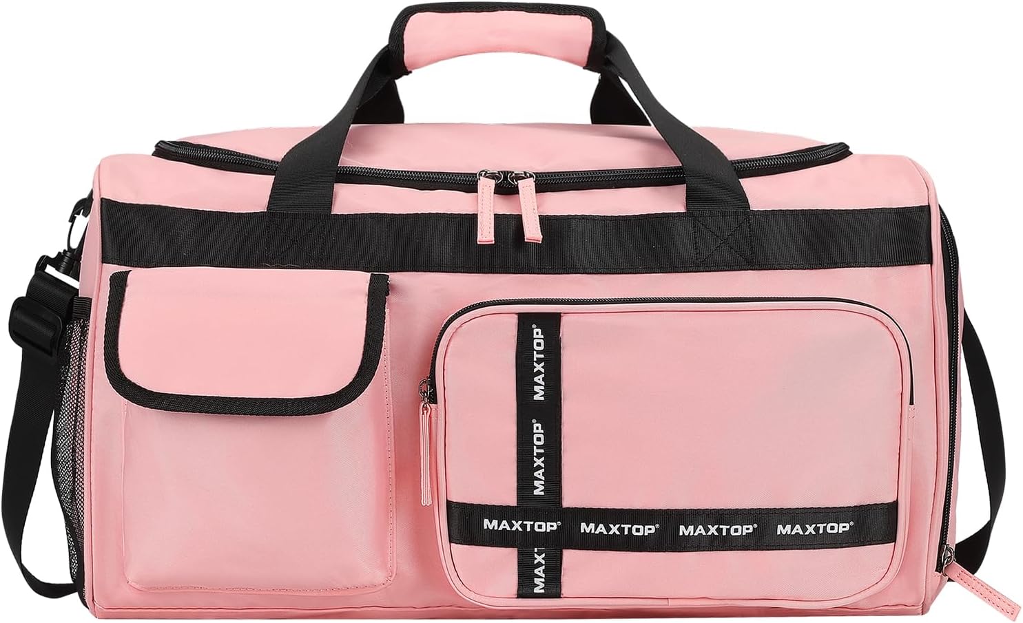 MAXTOP Gym Bag for Women Men Travel Duffle Bag Large Capacity Carry On Weekender Overnight Bag With