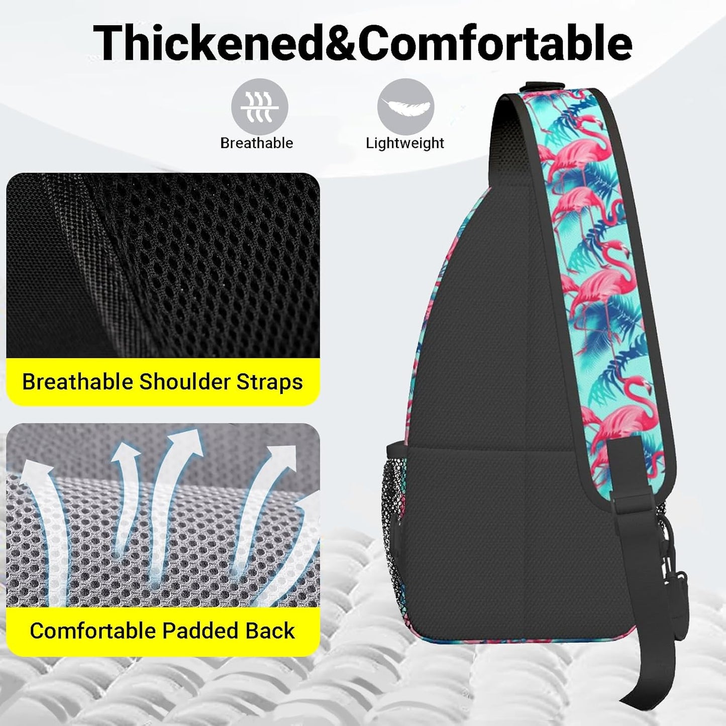 Sling Backpack Trendy Sling Bag Multipurpose Crossbody Sling Travel Hiking Crossbody Shoulder Backpack