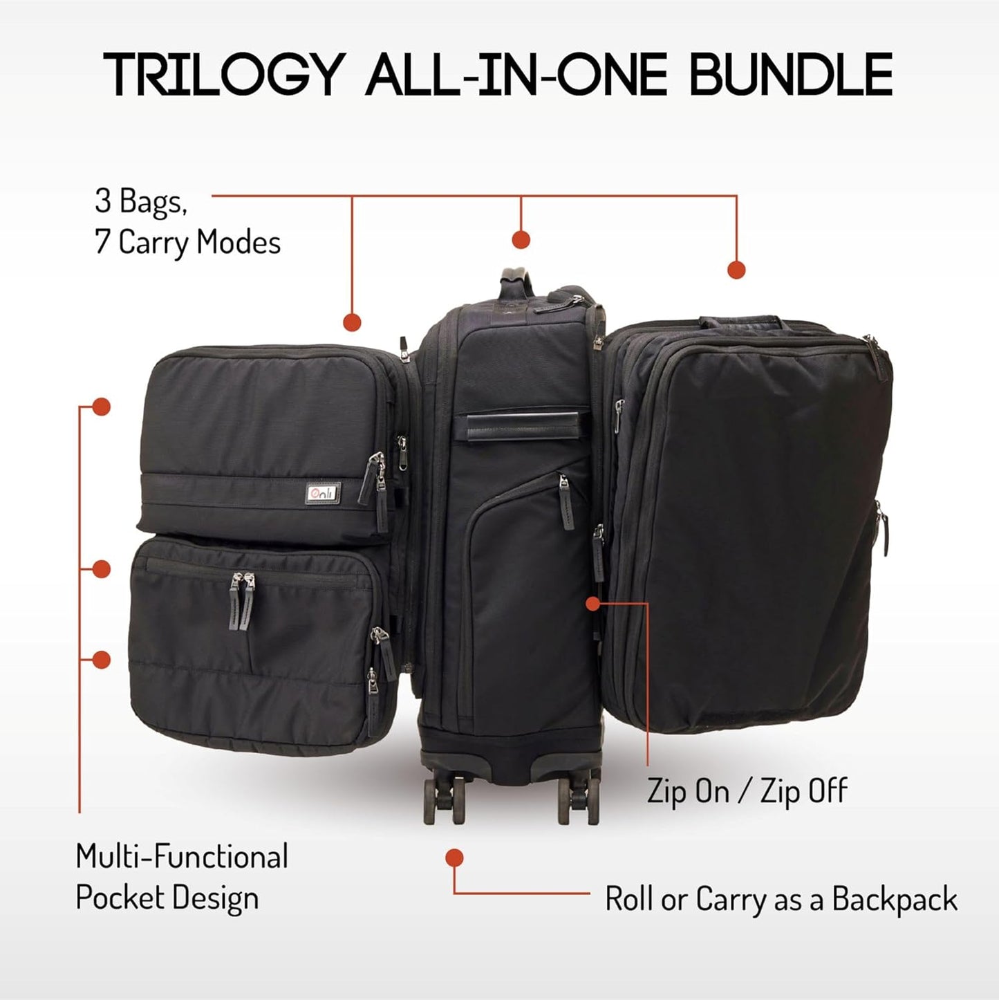 Trilogy All-In-One Bundle (Black)