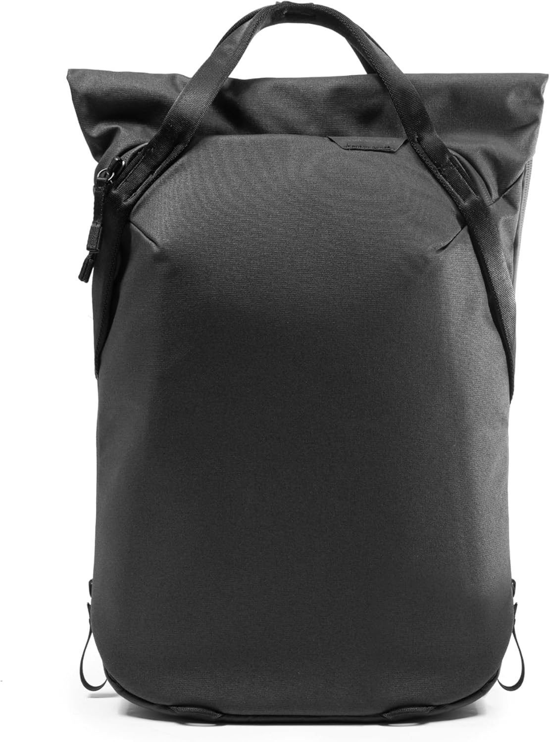 Peak Design Everyday Totepack 20L, Black, Weatherproof Shell, Top and Side Access, FlexFold Dividers, Laptop Sleeve, Internal Pockets, Backpack or Hand Carry, Versatile Tote Bag for Women and Men