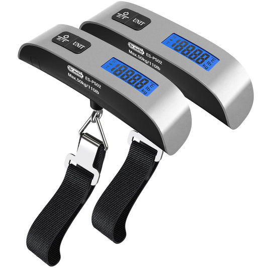 Luggage Scale Dr.meter 2 Pack Travel Essential Digital Luggage Weight Scale – product image