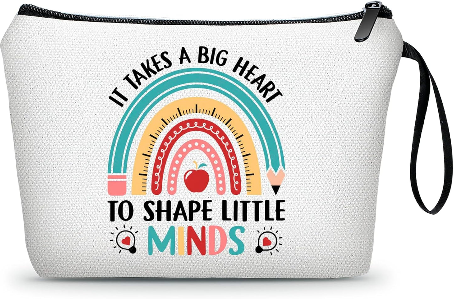 Teacher Appreciation Graduation Gifts for Women New Daycare Future Teacher Unique Small Makeup Cosmetic Bag