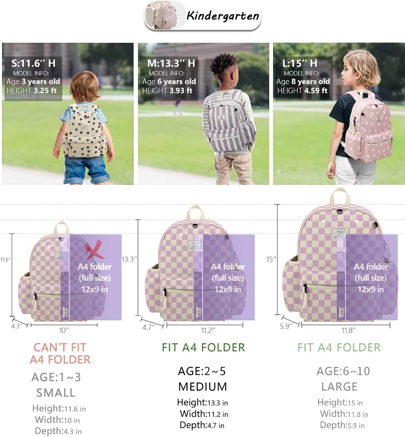 Corduroy Toddler Backpack for Girls 2-5: Preschool Backpack for Girls