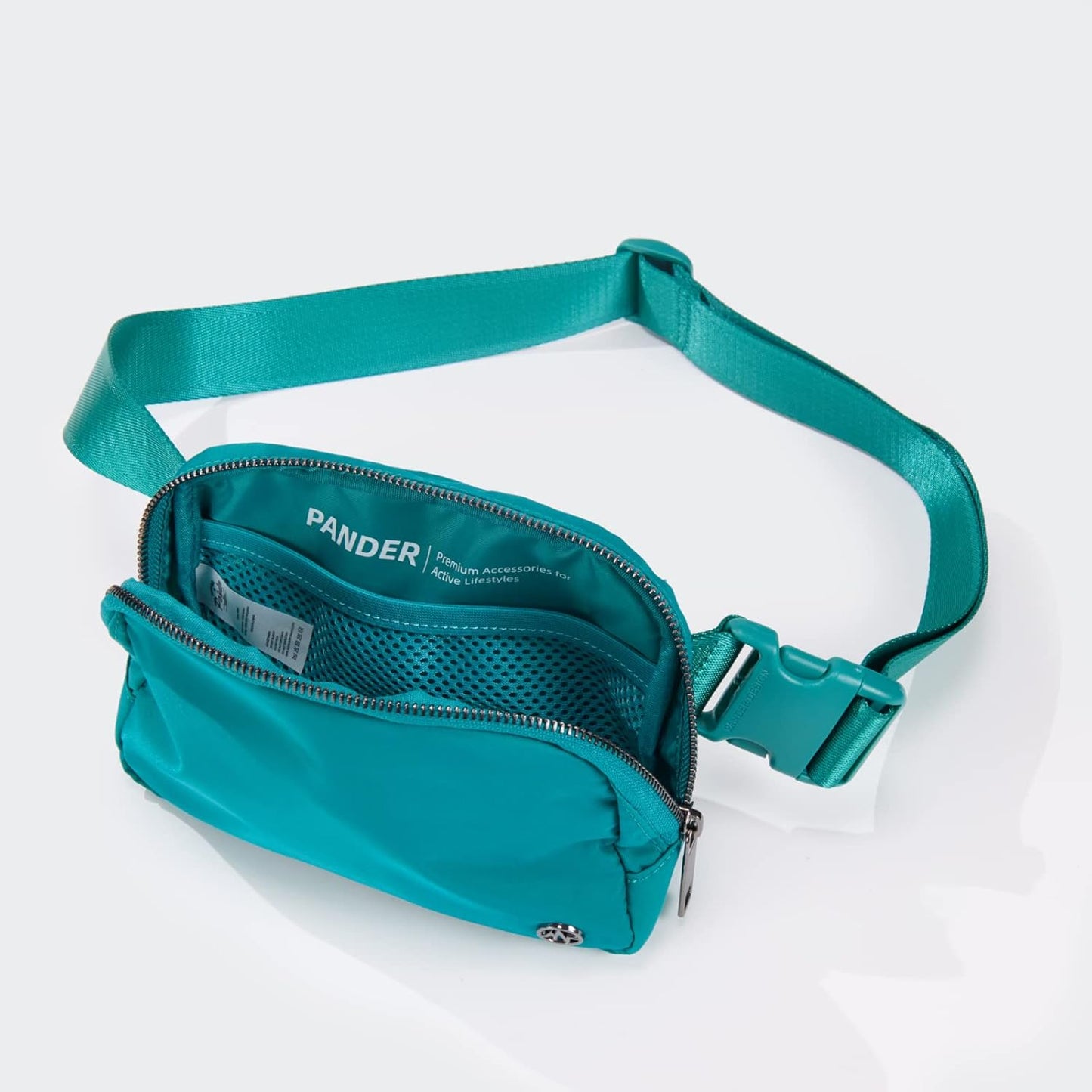 Pander Belt Bag for Women, Fashion Waist Packs, Crossbody Bags with Adjustable Strap (Kelly Green).