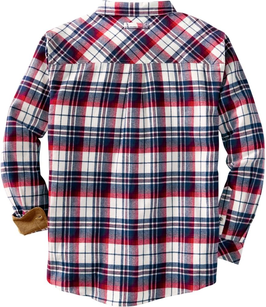 Legendary Whitetails Men's Flannel Shirt Long Sleeve Button Down 100% Cotton