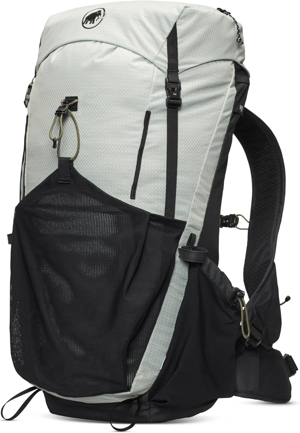 Mammut Ducan 26 – Unisex Outdoor Backpack for Hiking, Running, and Everyday Adventures, Silver Sage-Black, 26L