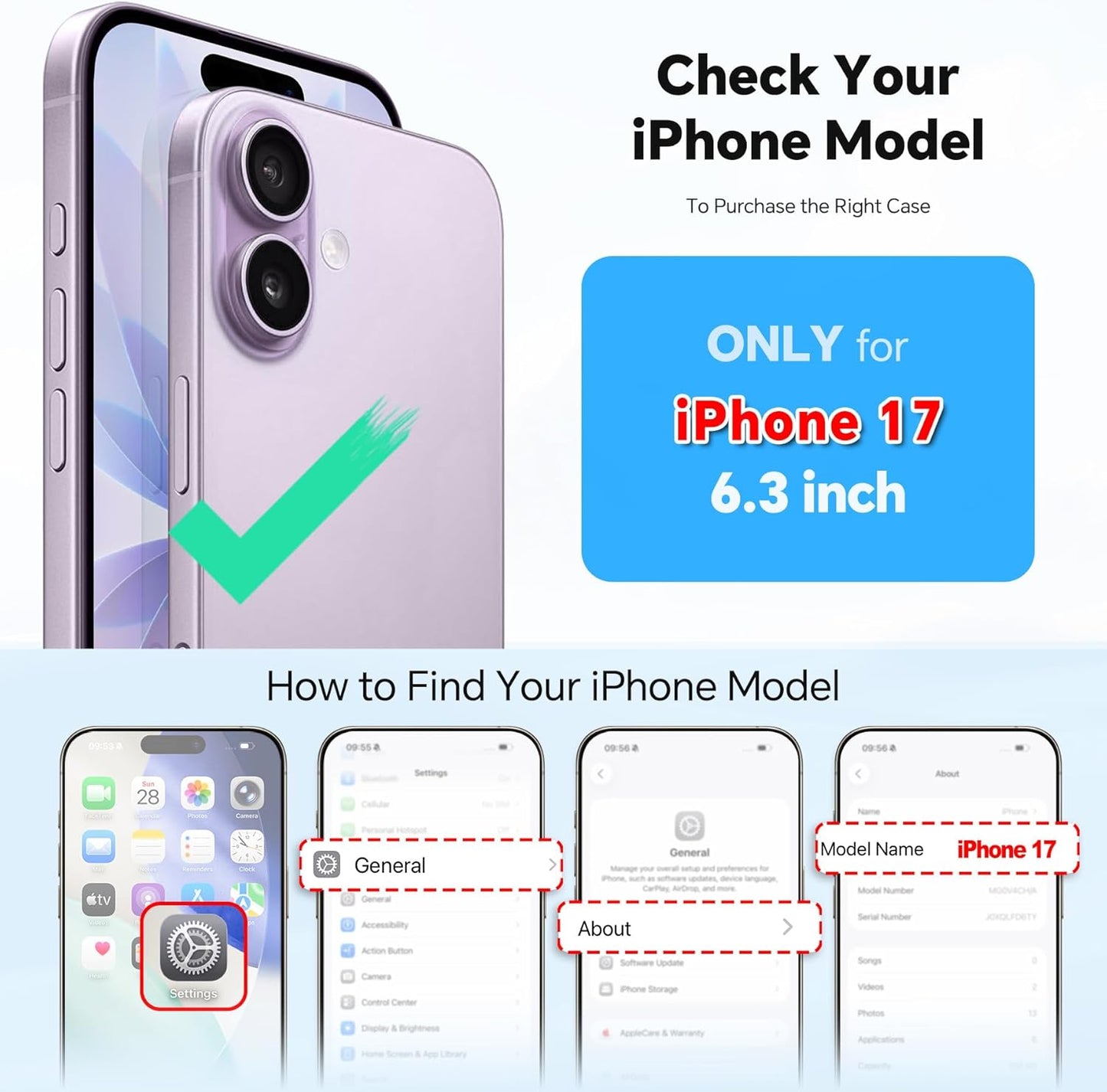 TUCCH Removable Crossbody Case Wallet for iPhone 17 (6.3-inch) 2025, Wireless Charging, RFID Blocking 9 Card Slots, Lanyard, Wrist Strap, Zipper Pocket, PU Leather, Stand Magnetic Cover, Light Brown