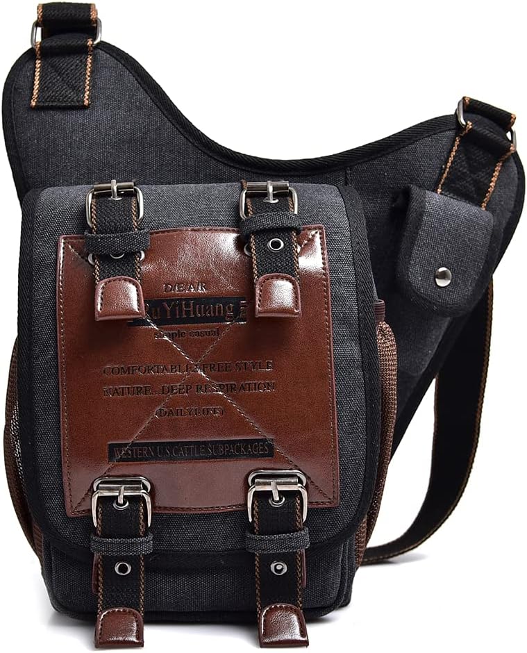 Leather Waist Pack Drop Leg Bag for Men Women Belt Bumbag Multi-Purpose Motorcycle Bike Outdoor