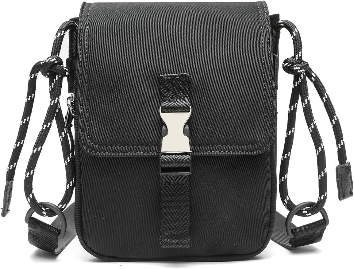 Small Messenger Crossbody bag Shoulder bag for Men Women Sling bag Purse for Work Travel