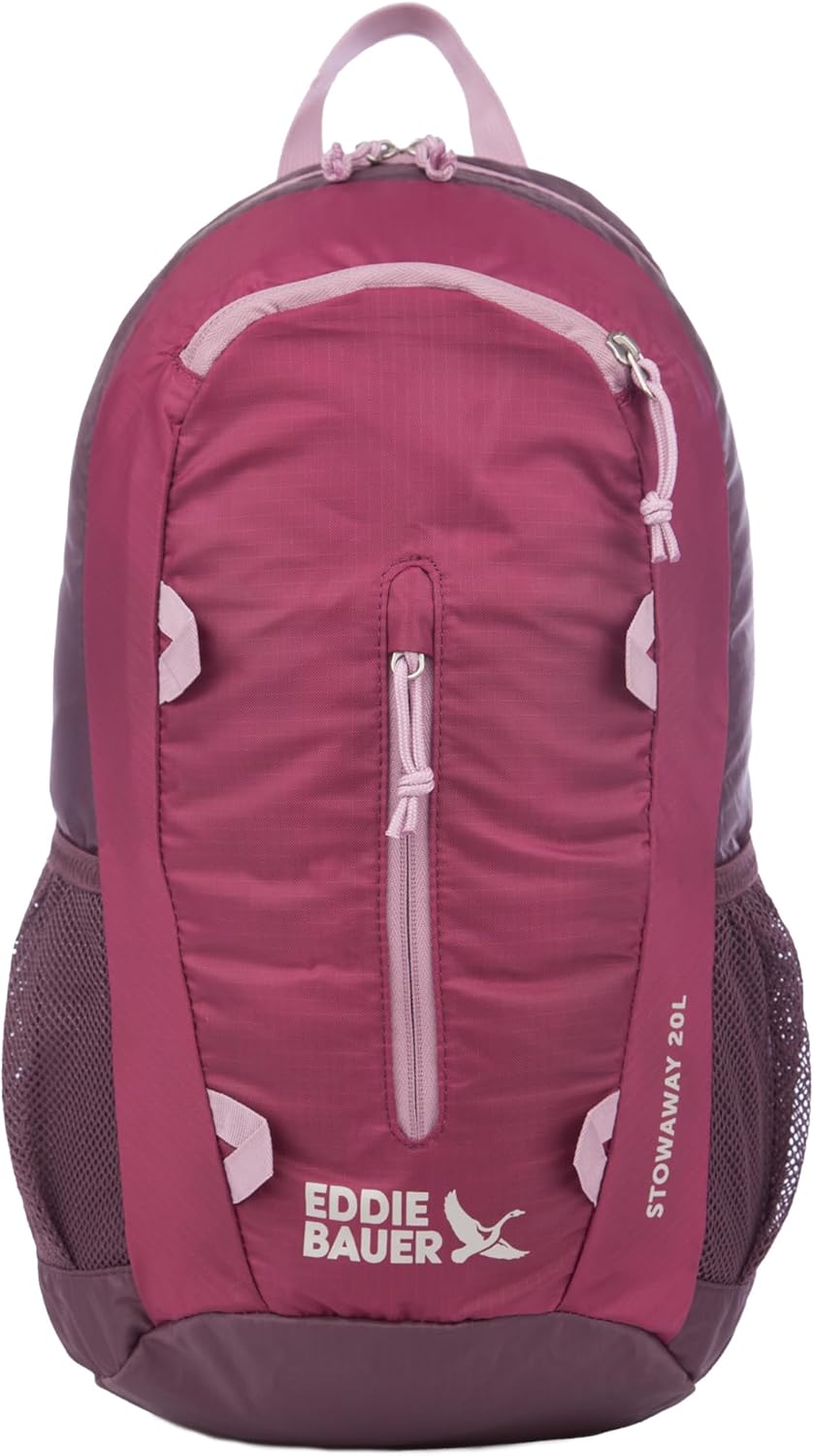 Eddie Bauer Stowaway Packable Backpack | Travel | Outdoor | Lightweight | Foldable | Durable |