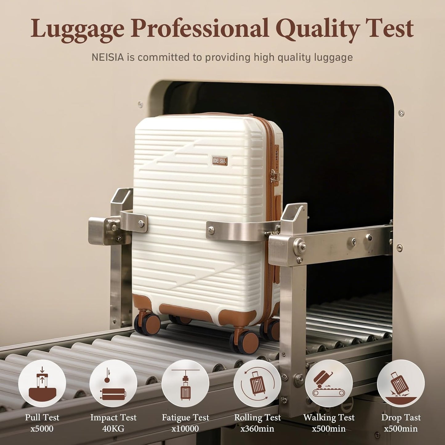 Luggage Sets 3 Piece,Hard Shell Carry on Suitcase with Spinner Wheels and TSA Lock, Travel Lightweight Luggage Set with YKK Zippers (Gray, 5 piece sets（20/24/28/DB/TB)