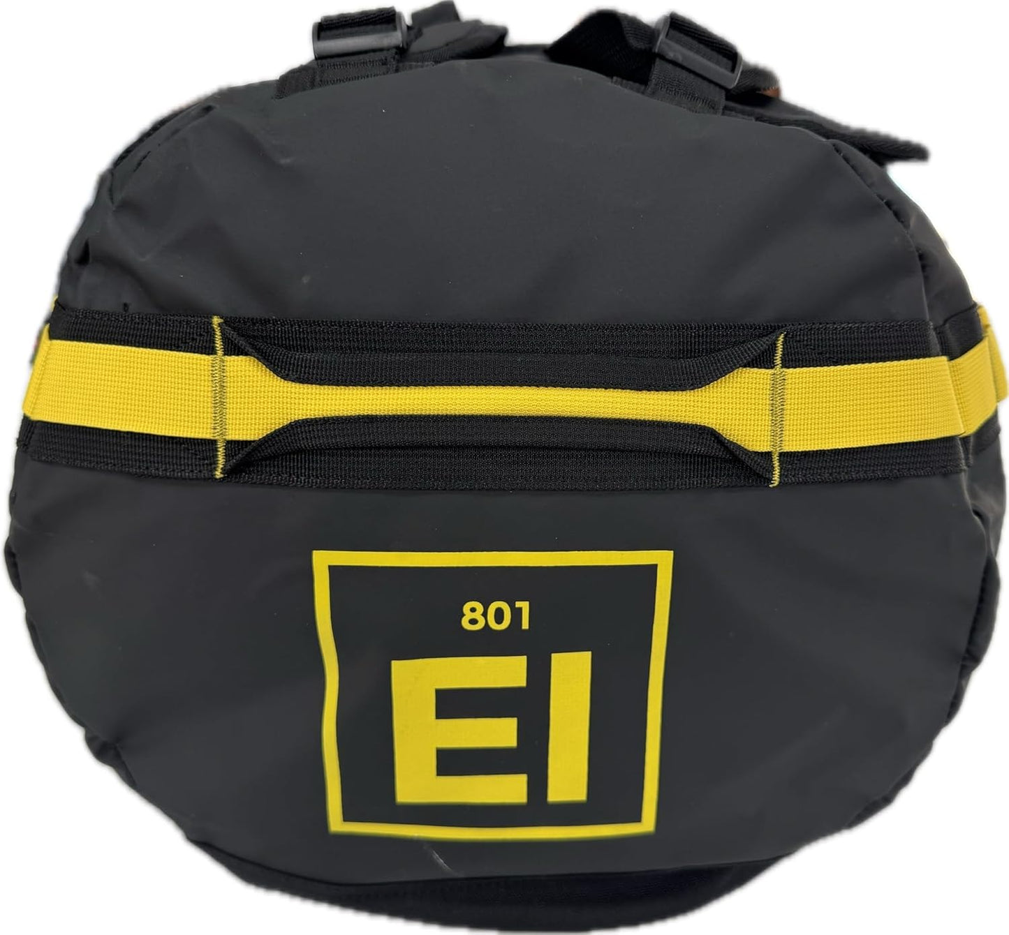 Element Equipment Trailhead Duffel Bag Shoulder Straps Waterproof Black/Yellow Small