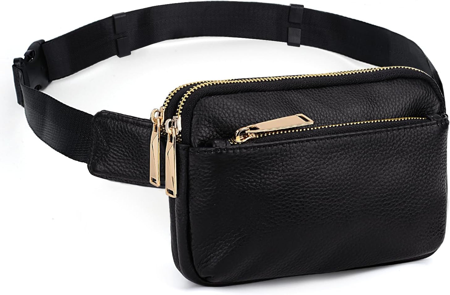 UTO Fanny Pack for Women Crossbody Trendy Fashion Belt Purse Chest Waist Hip Bumbag for Outdoor Shopping Travel Hiking