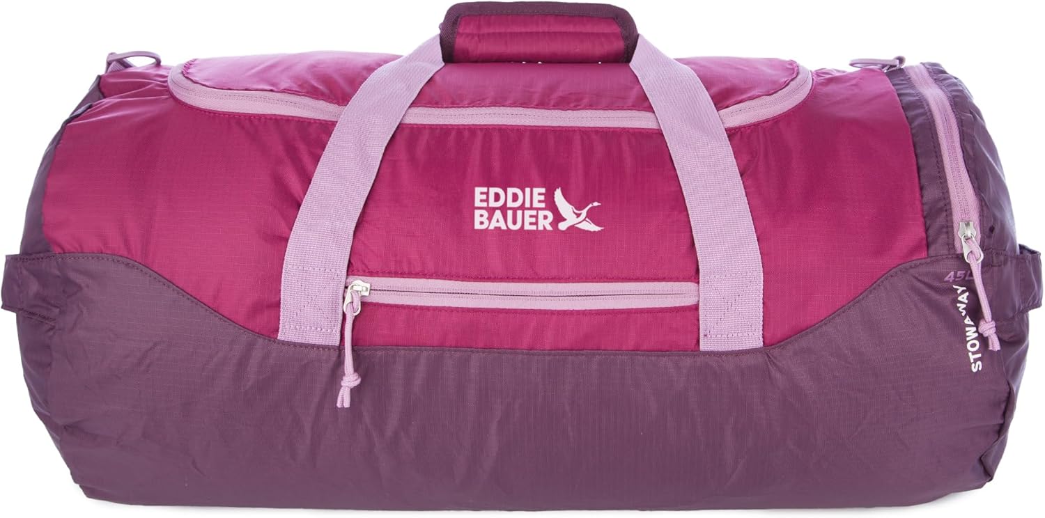 Eddie Bauer Stowaway Packable 45l Duffel Bag-Made from Ripstop Polyester