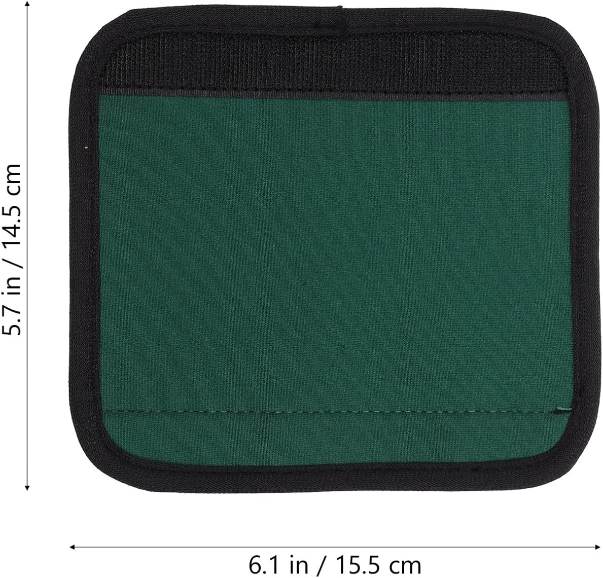 Generic Neoprene Handle Wrap, Travel Bag Covers, Luggage Grip Identifiers Suitcase Wraps (Green), Black,Green