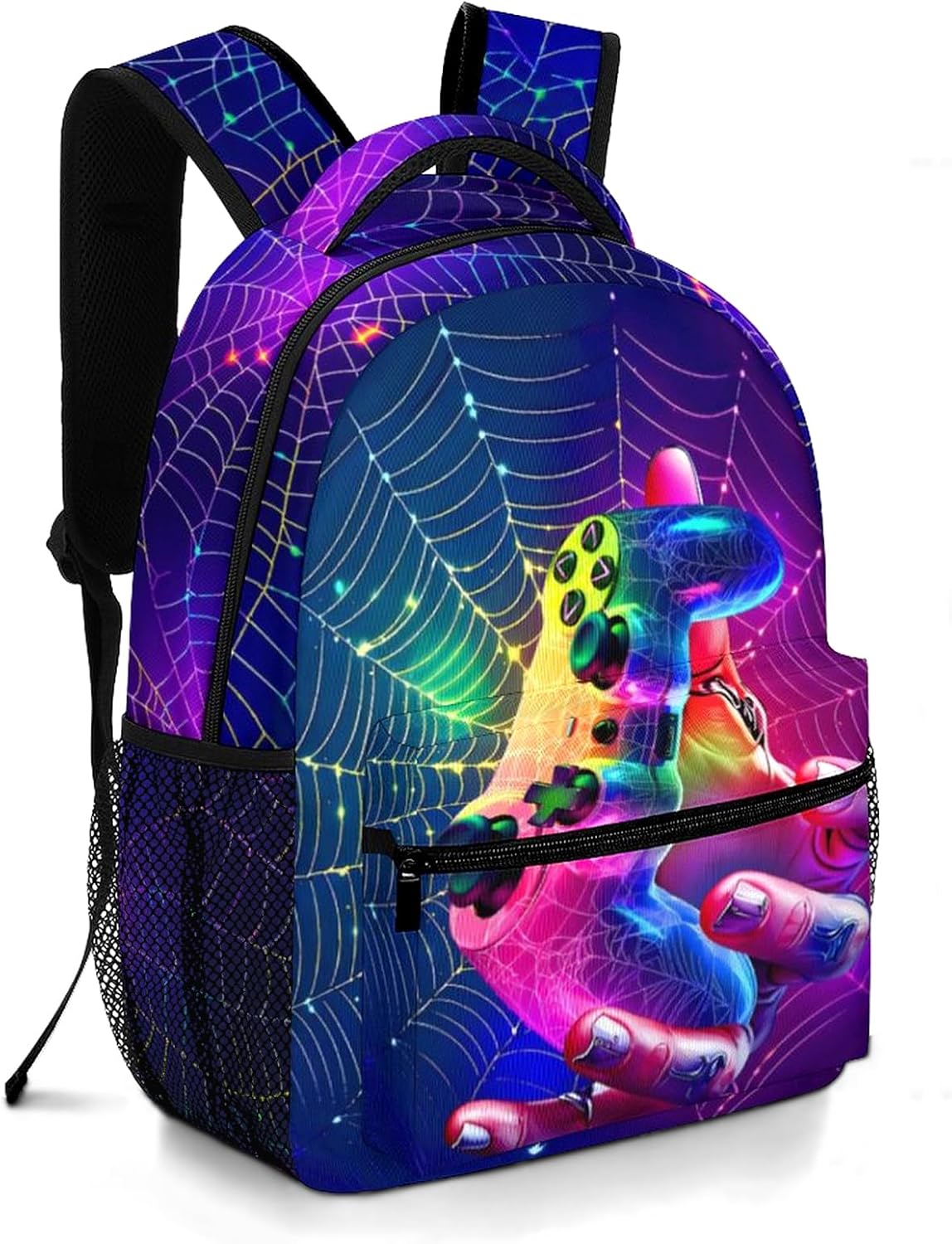 Backpack for School Boys Game Boys Backpack for Kids Children Teens Elementary Middle School Students Kids' Backpacks Ages 6-18 Video Game Bookbag Travel Back Pack