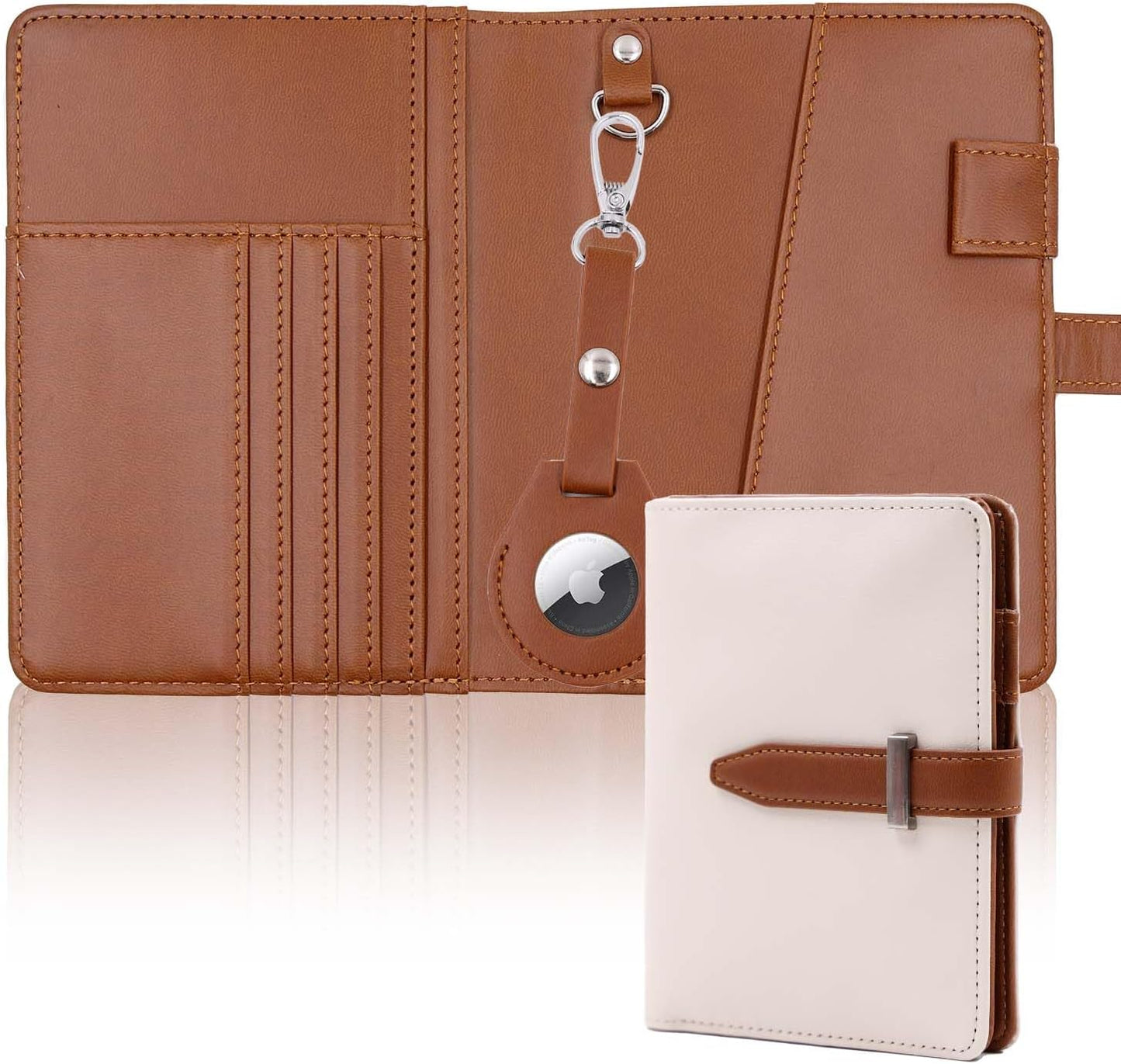 Deziliao Passport Holder for Men and Women, Cute Passport Wallets, Mulit-Purpose RFID Blocking