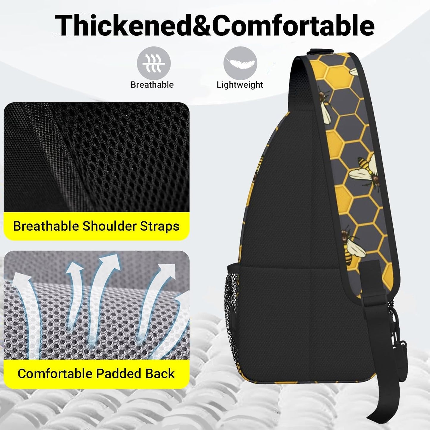 Sling Backpack Trendy Sling Bag Multipurpose Crossbody Sling Travel Hiking Crossbody Shoulder Backpack