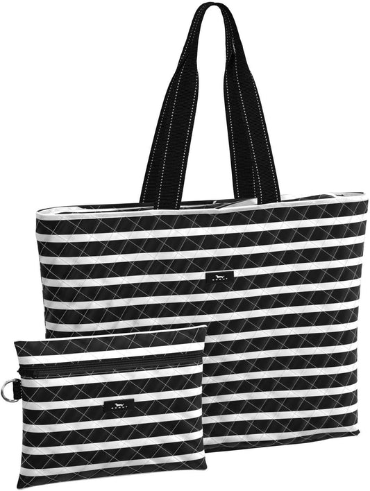 SCOUT Plus 1 Foldable Travel Bag, 2 Bags in 1, Tote Folds into Zipper Pouch