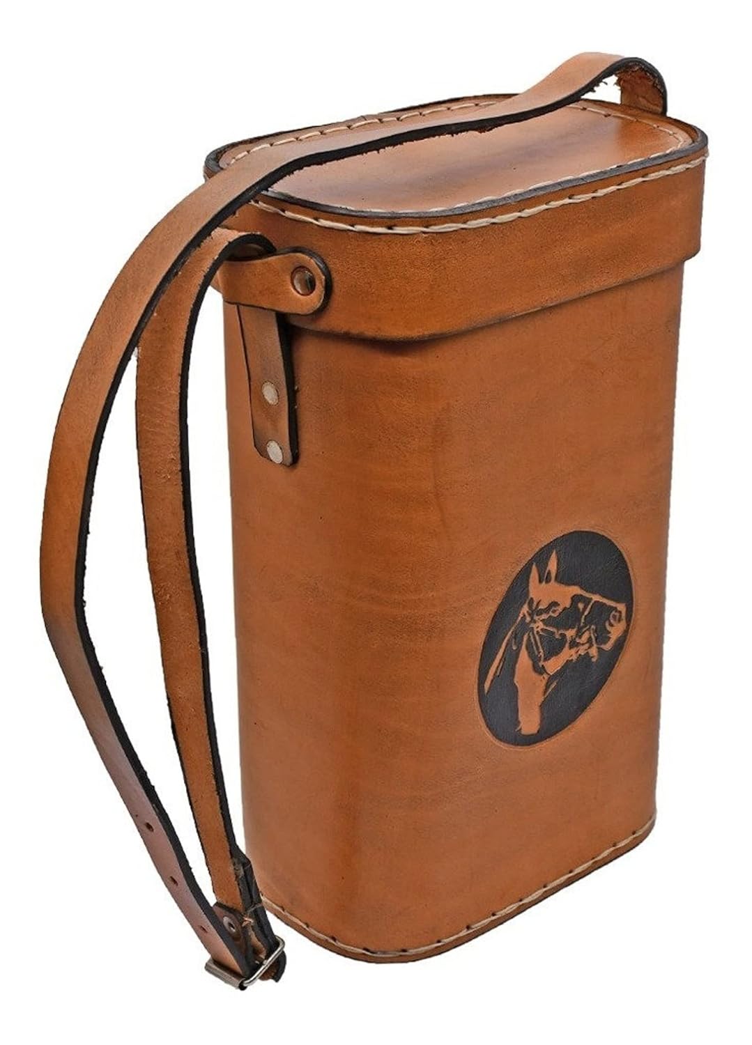 BBQ Gaucho - Brown Leather Yerba Mate Carry Bag