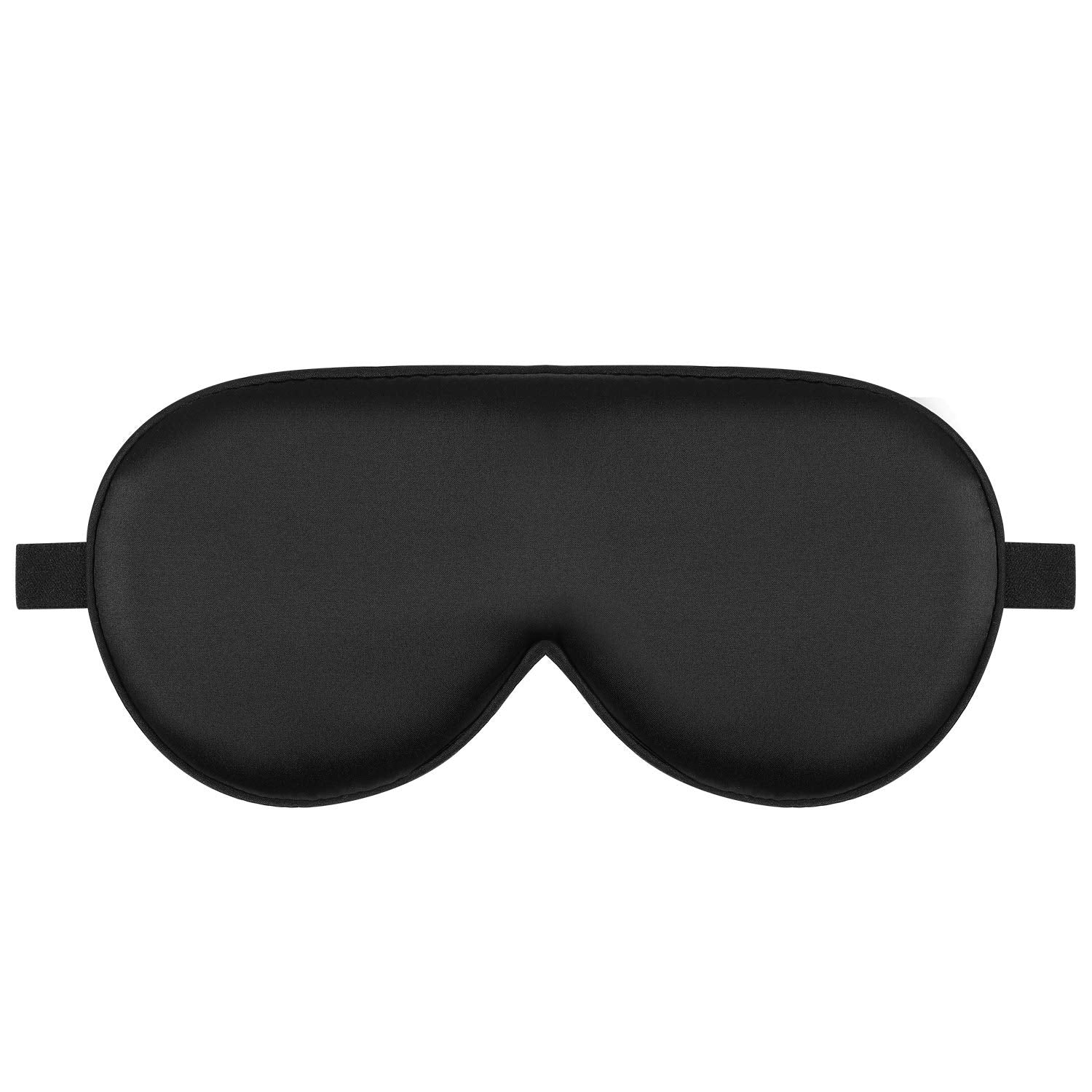 Alaska Bear Sleep Mask Silk Eye Cover with Shaped Pad, Machine Washable