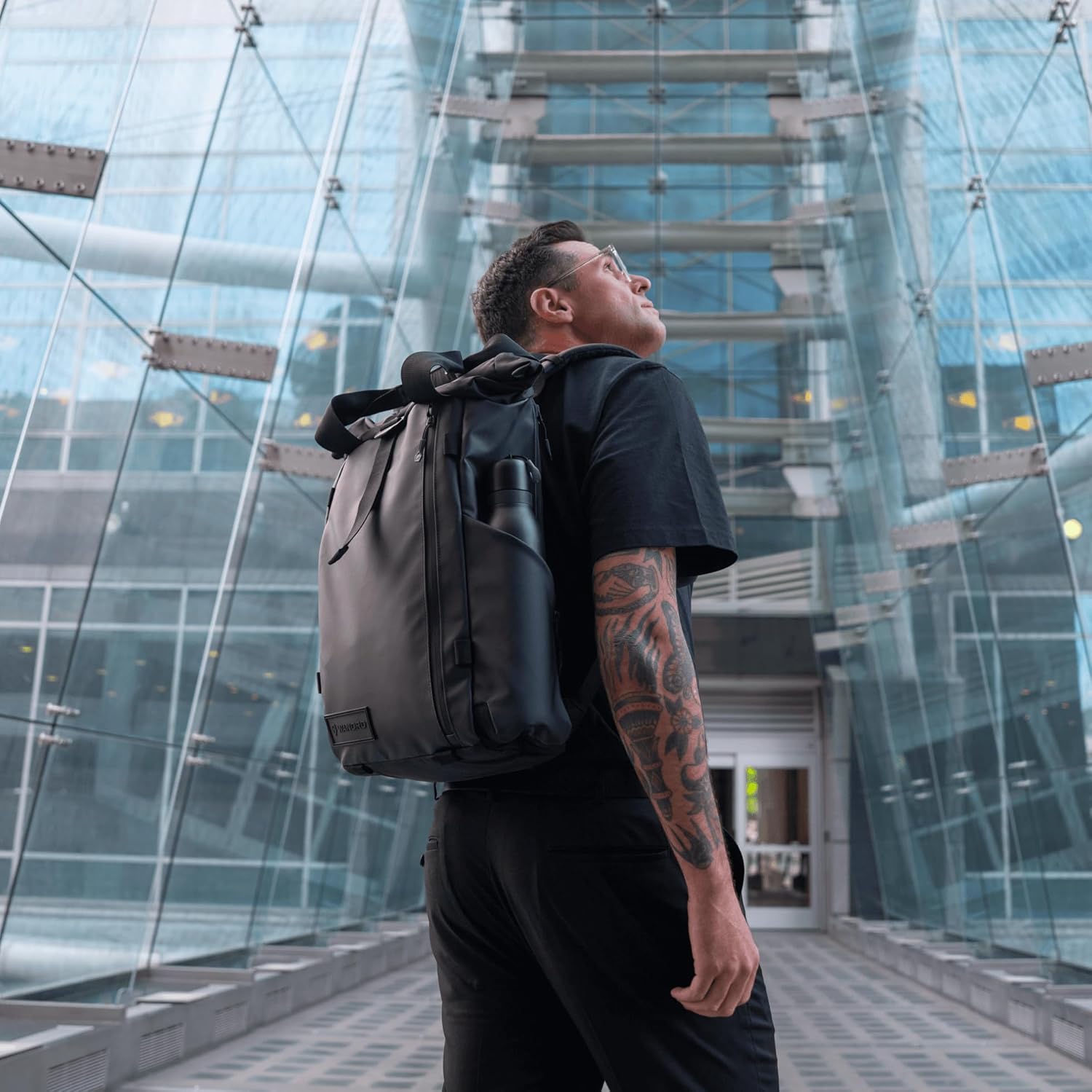 WANDRD All New PRVKE EDC Backpack: Everyday Carry Travel Backpack with Quick Laptop Access, Rolltop