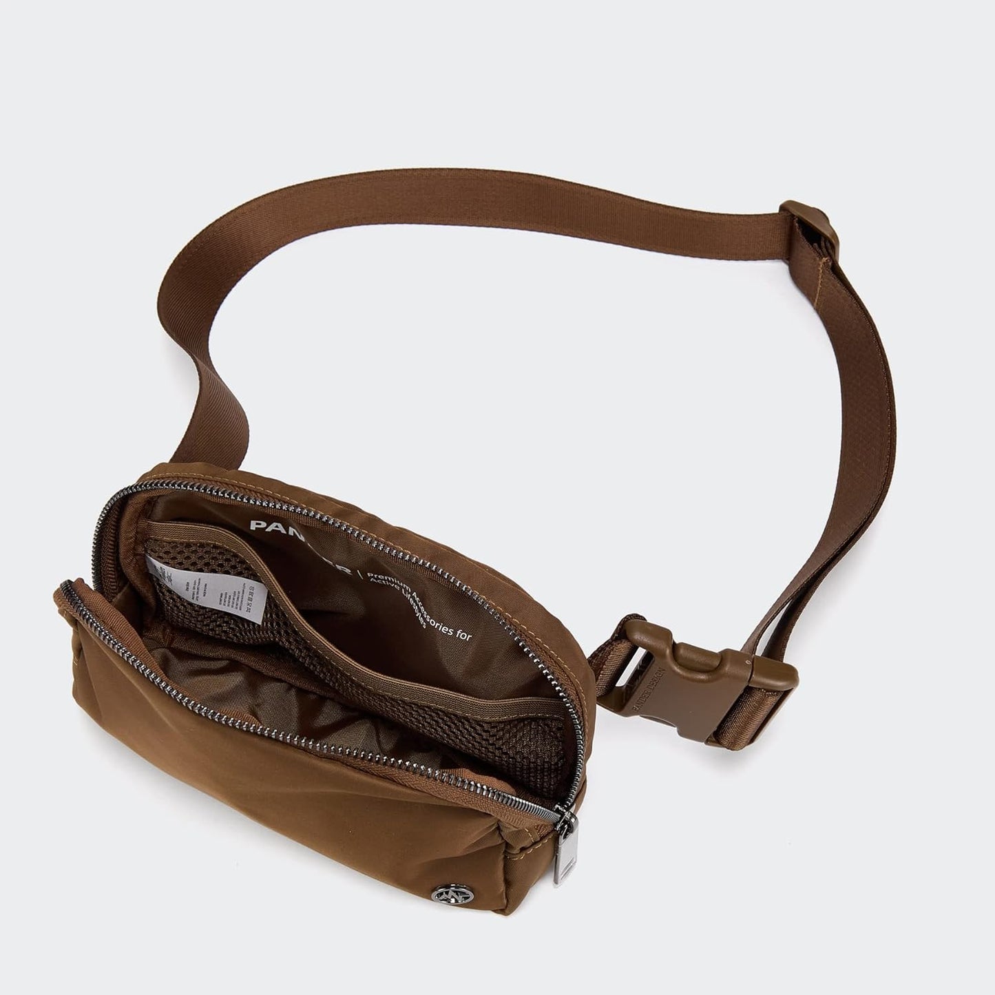 Pander Cross Body Fanny Pack for Women, Fashion Waist Packs, Crossbody Bags, Belt Bag with Adjustable Strap (Coca Mocha).