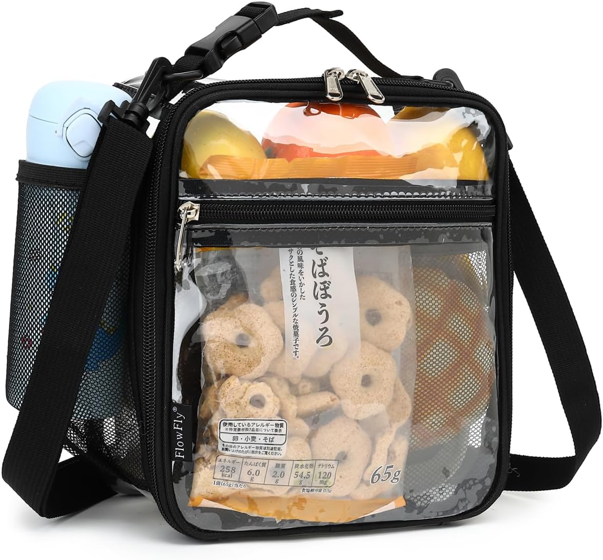 FlowFly Kids Lunch box Insulated Soft Bag Mini Cooler Back to School Thermal Meal Tote Kit for