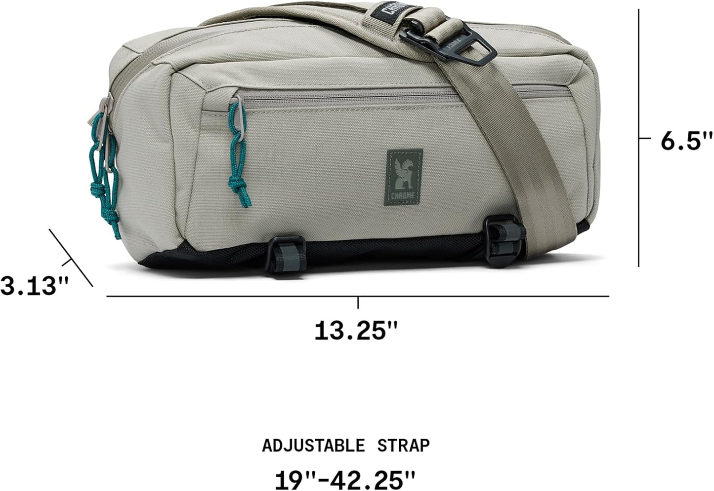 Chrome Industries Mini Kadet Sling Bag – Water Resistant Messenger Crossbody Bag