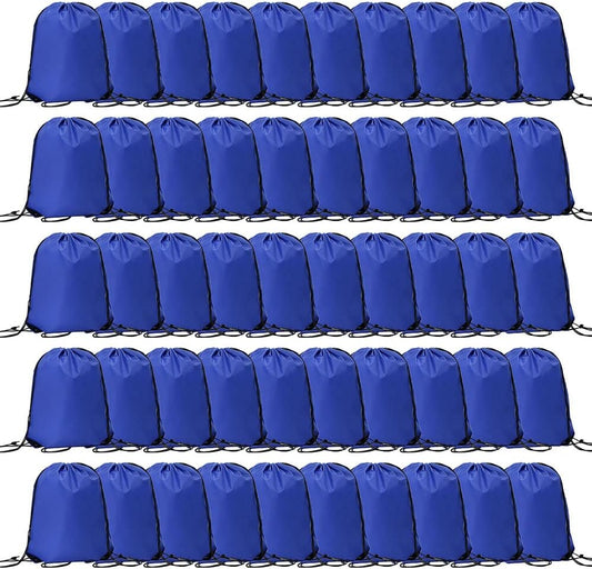 Bulk Drawstring Bags, Polyester Draw String Bags, Gym Sports Cinch Bag Drawstring Backpack for Women Men