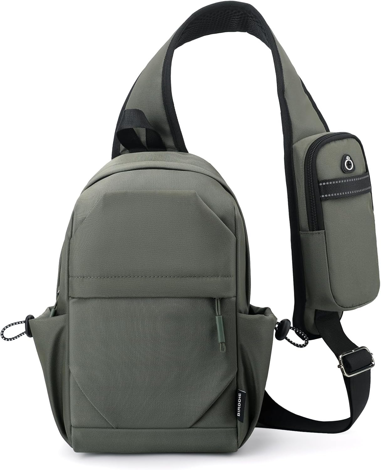 Crossbody Sling Bag Casual Shoulder Hiking Backpack with Convertible Shoulder Strap for Travel Hiking Shopping Leisure Sport